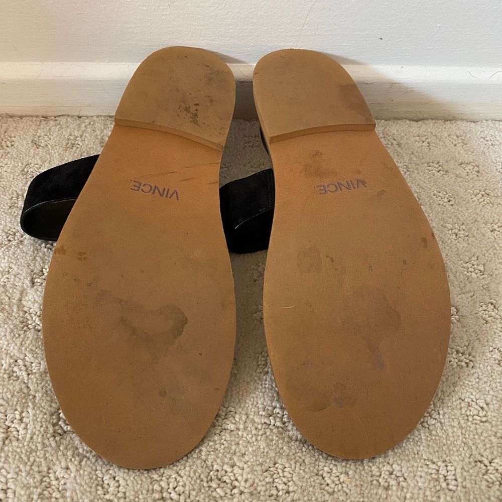 Vince Suede Slides/Flip Flops - image 5